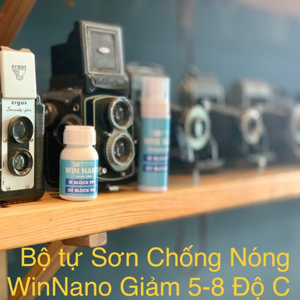 Sơn Chống Nóng Kính giúp Ngăn 90% Tia UV - Chống Nắng Nóng và Giảm Chói - Sơn Trong Suốt không Tối mầu Kính - Không Mờ