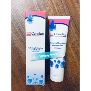 Ceradan Hydra 30g & 80g - kem dưỡng ẩm cho da khô