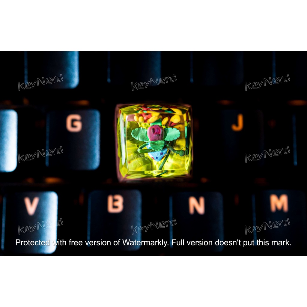 Keycap resin pokemon - nút bàn phím cơ - artisan