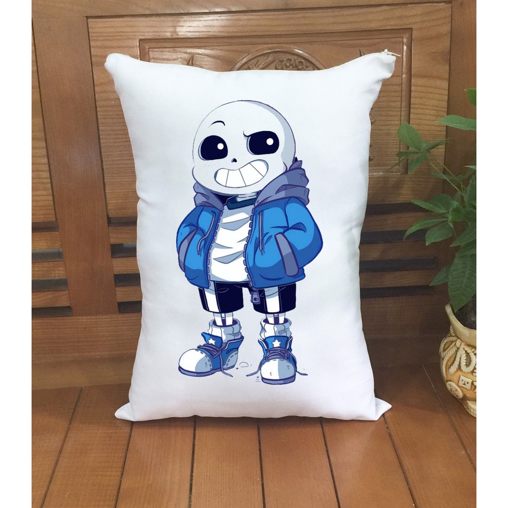 Gối ôm gối ngủ sans Undertale