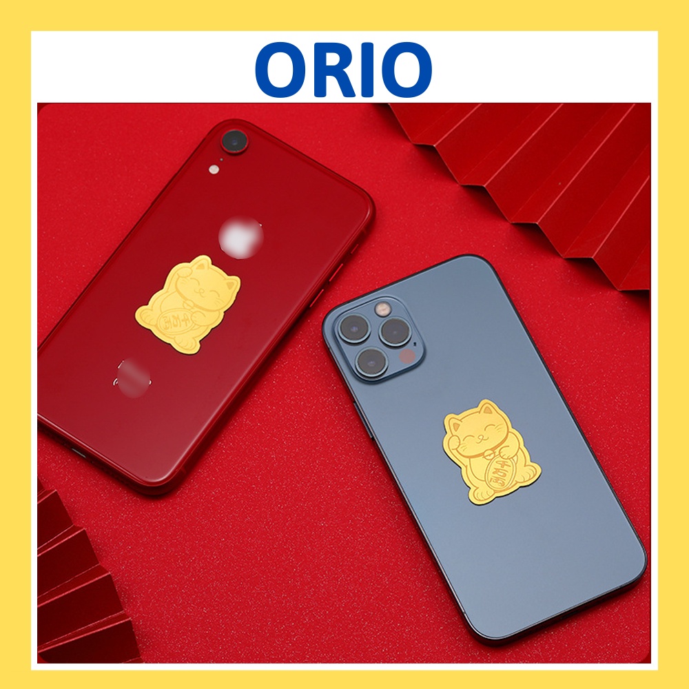 Miếng Dán Điện Thoại Sticker Tài Lộc Mạ Vàng cho ốp lưng 6/6plus/6s/6splus/7/7plus/8/8plus/x/xs/11/12/pro/max/plus/case