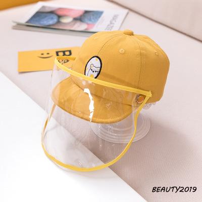 ➹-Babies Detachable Protective Hat Universal Anti-fog Face Shield