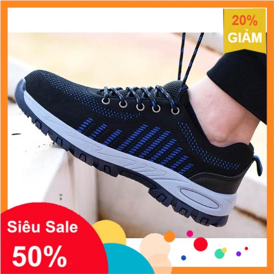 xiêu giảm giá ⚡ [XẢ KHO] giày bảo hộ lao động [ĐEP CHUẨN ] 🔥 ✔️ : : : rẻ vô địch ` _ 🍀
