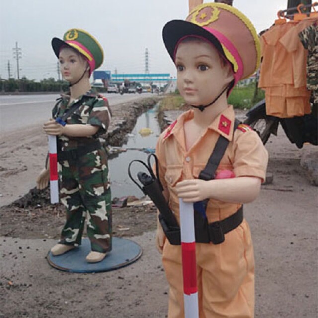 Bộ quần áo csnd trẻ em