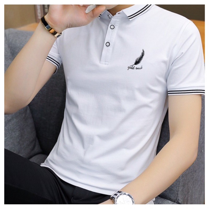 áo polo nam trẻ trung phong cách hàn quốc | BigBuy360 - bigbuy360.vn