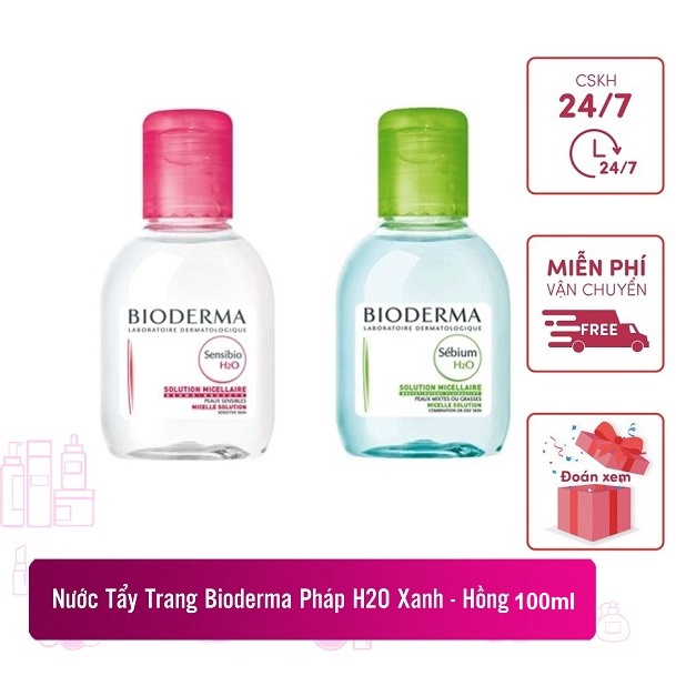 Nước Tẩy Trang Bioderma H2O Pháp