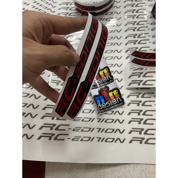 Tem RC edition dán phuộc trước