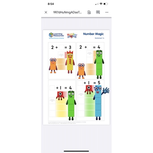 Đồ chơi NUMBERBLOCKS học toán