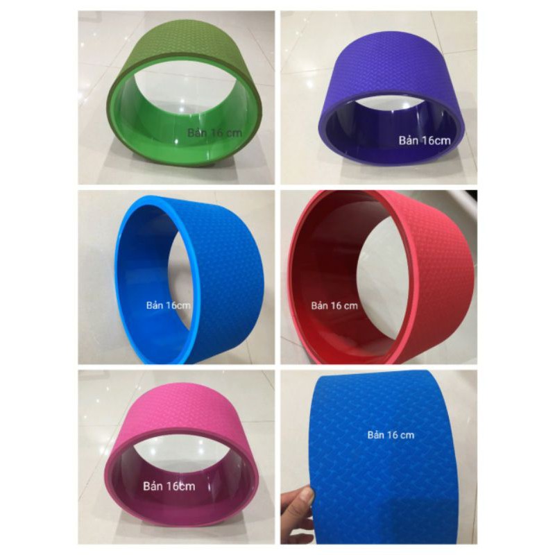 Vòng tập Yoga bản to 20cm và 16cm đường kính 33cm BẢN PHỐI  L1 SIÊU XINH