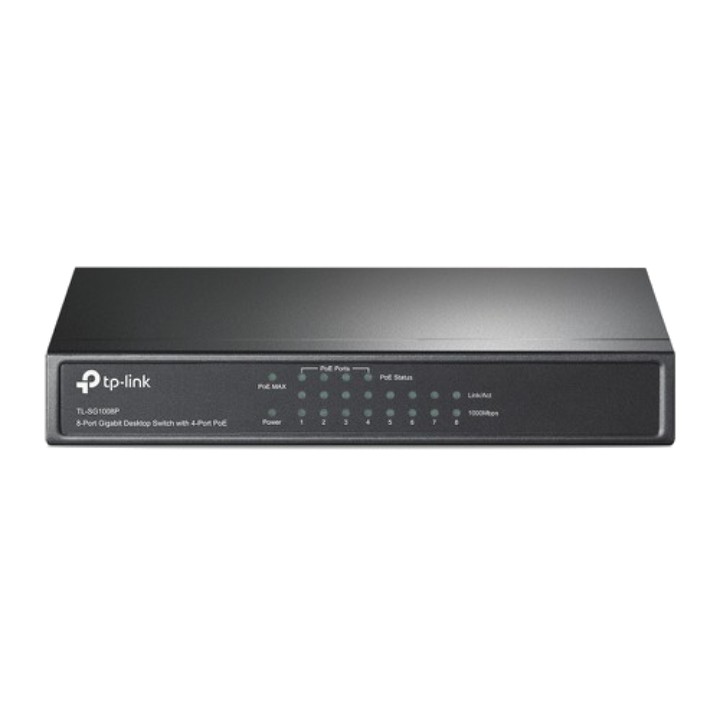 TP-LINK TL-SG1008P Switch 8port 1000Mb - 4port PoE - SG1008P - sg1008p