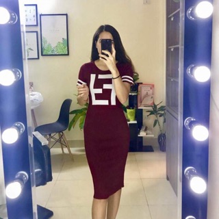 Váy body Fendi