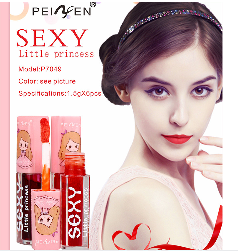 (Hàng Mới Về) Son Môi Dạng Lỏng Dưỡng Ẩm Lâu Trôi Không Dính Thành Cốc