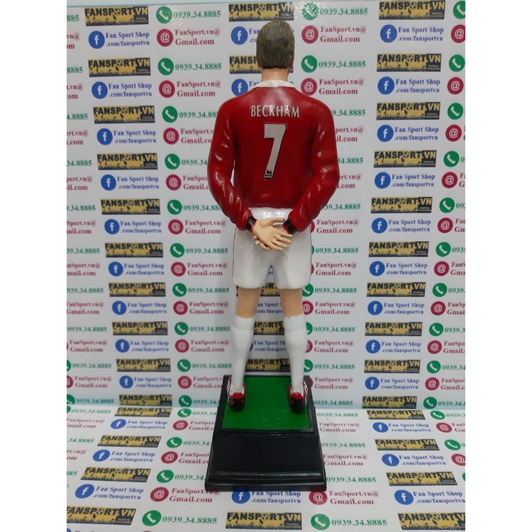 Tượng cầu thủ bóng đá Beckham 7 Manchester United Treble 1999 Champion League Final