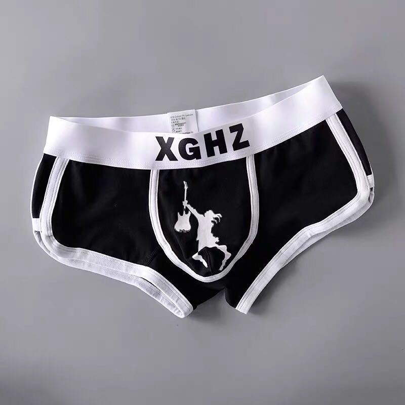 Quần Lót Boxer Cotton Lưng Thấp Thời Trang Cho Nam