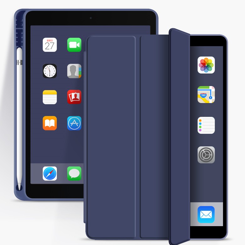 iPad PU leather cover for AIR4 123 IPAD 6 5 gen 9.7 8th 10.2 iPad Pro 11