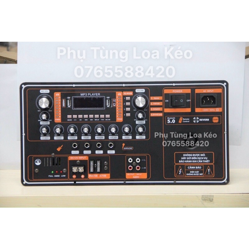 Mạch Loa Kéo Echo V200HE V212HE Công Suất 520w