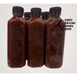 SỐT TRỘN BÁNH TRÁNG 330ML - SỐT DẦU ĐIỀU - SỐT BÒ ĐEN - SỐT ỚT CHƯNG DẦU ĐIỀU