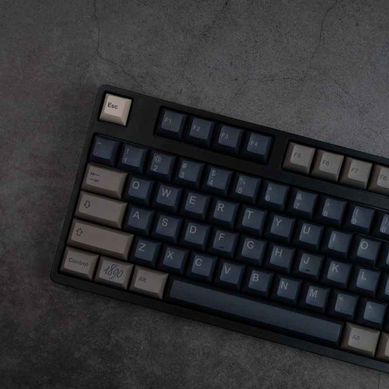 Nút Bàn Phím Cơ Keycap GMK Boulder KCA Profile PBT Dye Sub Nhuộm Màu Cho Bàn Phím Cơ