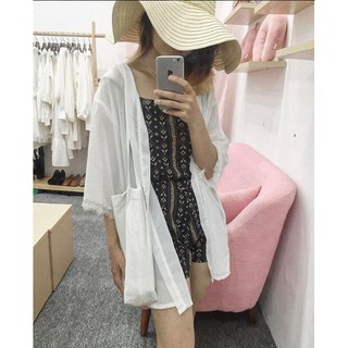 ÁO CHOÀNG KIMONO ĐI BIỂN