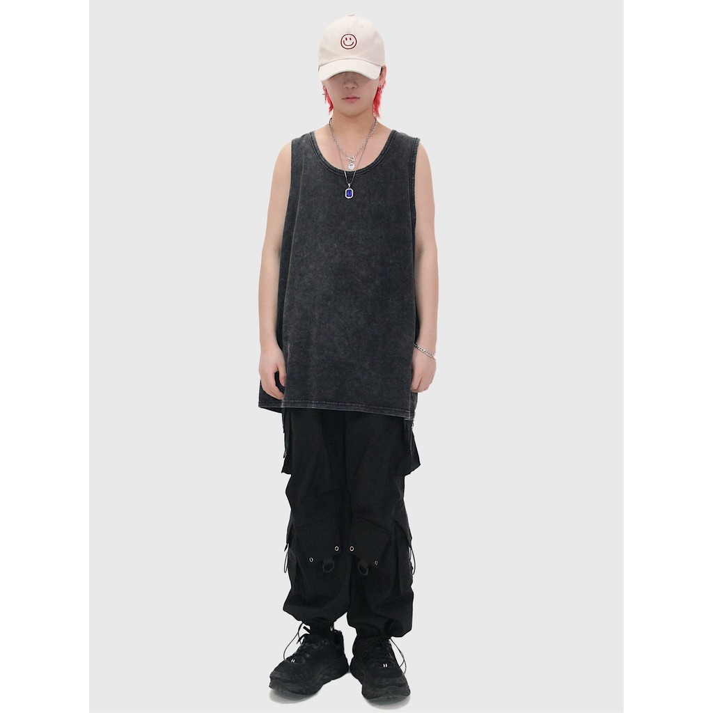 Áo Thun Tanktop Xám Lông Chuột