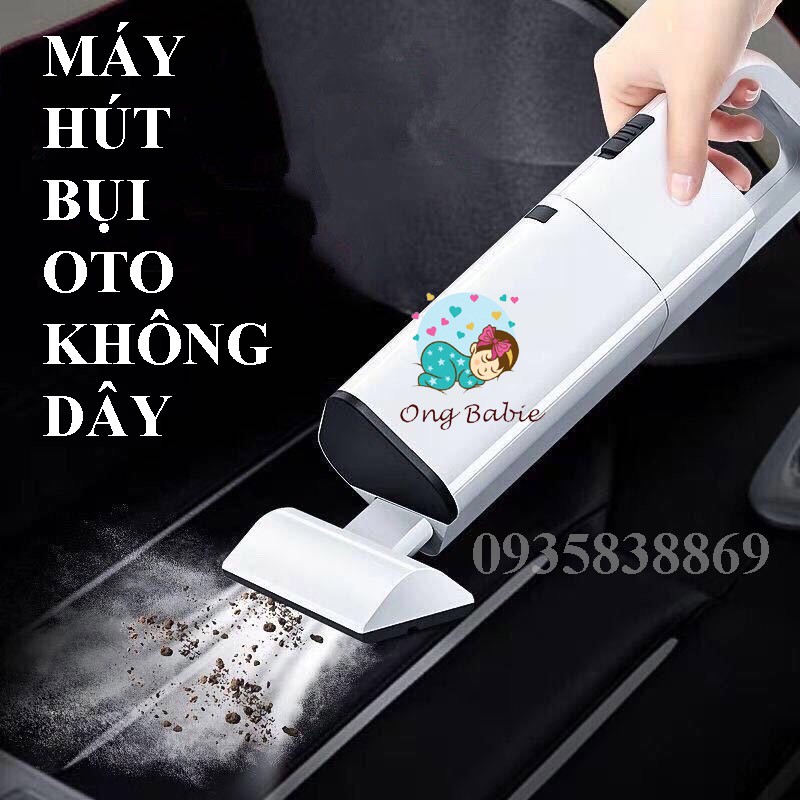 MÁY HÚT BỤI OTO CẦM TAY KHÔNG DÂY AIKESI Ongbabie.shop