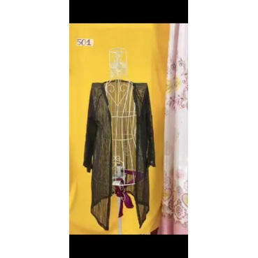 Áo khoác Thun lưới xuyên thấu. S501
