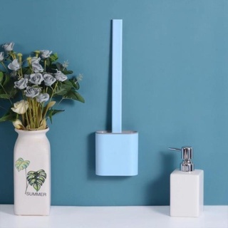 Chổi Cọ ToiLet Silicon Có Giá Đỡ,Cây Chà Bồn Cầu, Cây Rửa Bồn Cầu Có Giá Treo