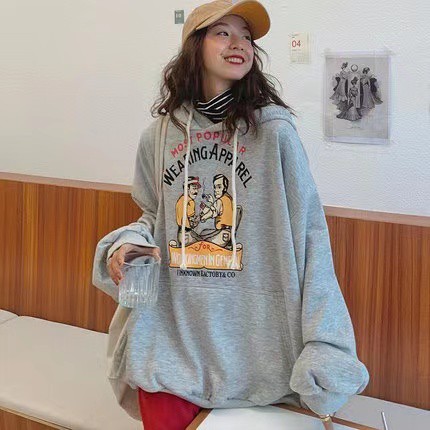 Áo Hoodie Dài Tay Cho Nữ 2021