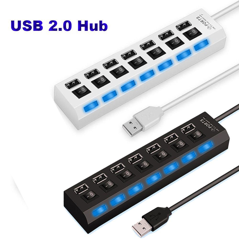 Ổ Cắm USB 2.0 4 Cổng Tốc Độ Cao Có Công Tắc ON / OFF