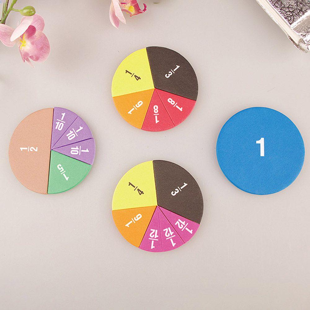 Bộ 51 Dụng Cụ Dạy Học Theo Phương Pháp Montessori Hình Tròn Cho Học Sinh