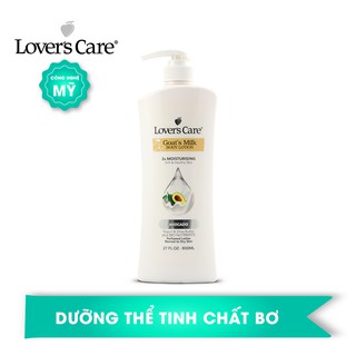 Kem Dưỡng Thể Bơ Lover’s Care (800ml)