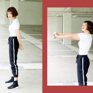 Quần jogger sọc AGE2X