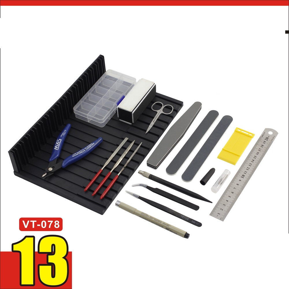 Bộ dụng cụ lắp ráp mô hình cao cấp 13 món VT 078