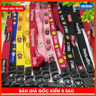 Dây đeo cổ cho điện thoại cute, sành điệu