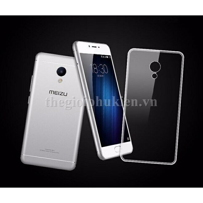 Ốp lưng silicon dẻo trong suốt Meizu M3, M3s, M3 Max, M3 Note
