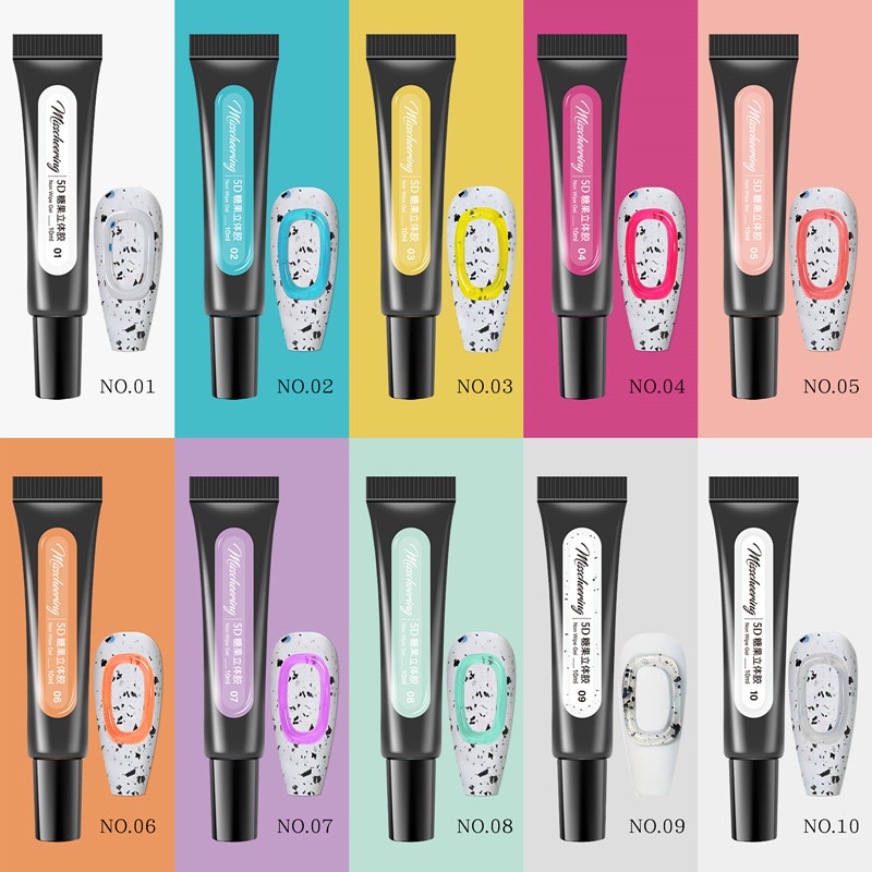 Misscheering LED Gel Macaron Color Jelly Light Therapy Nail Glue