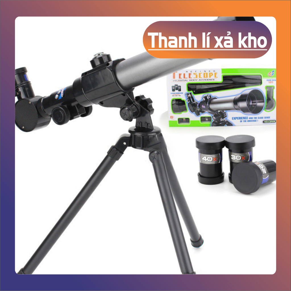 [Trợ giá] Kính thiên văn Telescope Bằng Nhôm Có Zoom đến 50X ngắm sao cực rõ