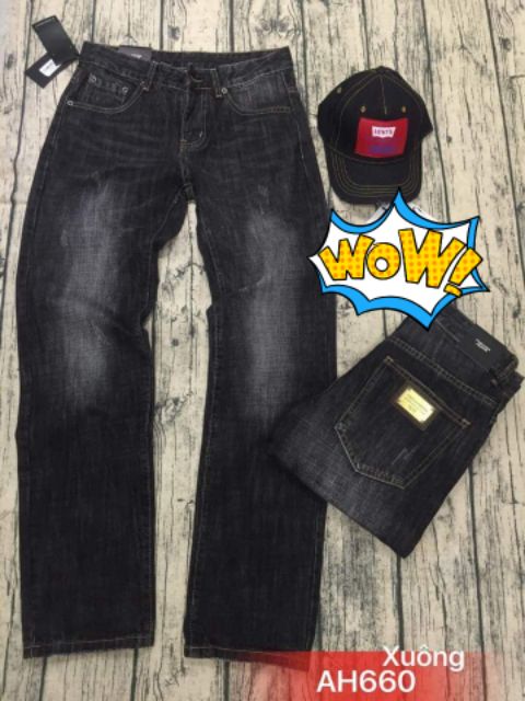 Quần jeans nam ống suông DODACO | BigBuy360 - bigbuy360.vn