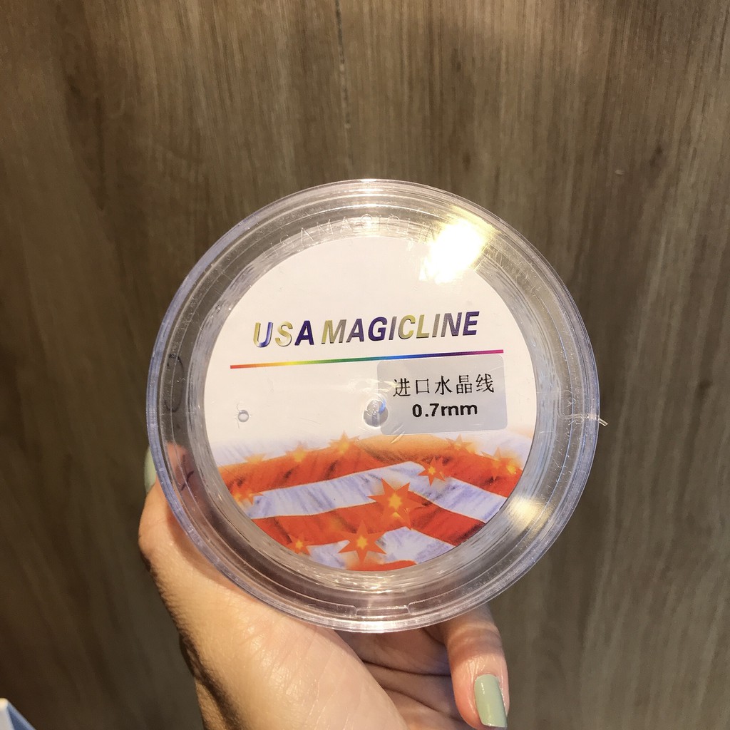 Dây cước thun USA MAGICLINE dùng xâu chuỗi size 0.7mm - 0.8mm