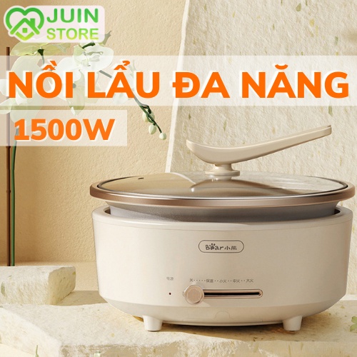 Nồi Lẩu Điện Đa Năng Dung Tích 5L Cao Cấp Kiểu Dáng Cổ Điển Bảo Hành 12 Tháng
