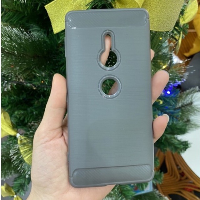 Ốp Lưng Điện Thoại Sony XZ2 Sợi Carbon Chống Va Đập