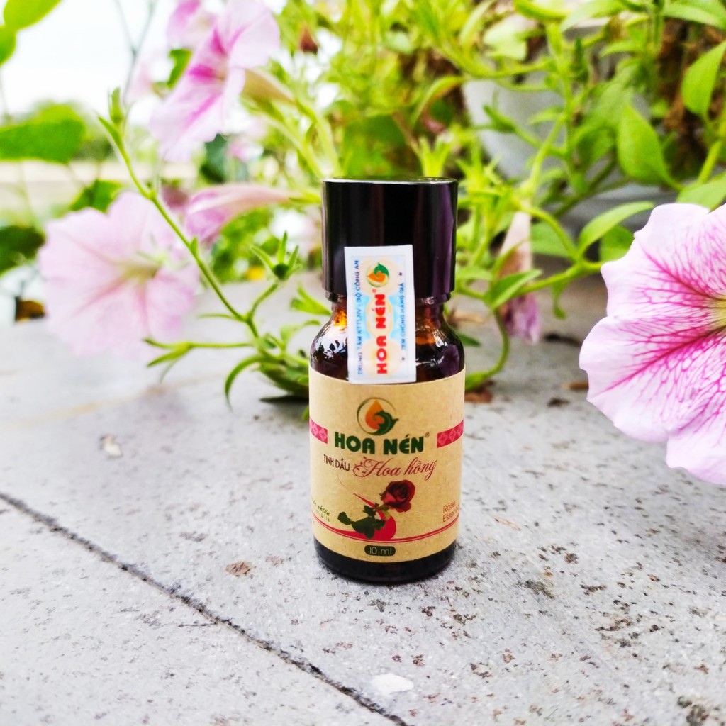 Tinh dầu Hoa Hồng NGUYÊN CHẤT 10ml_Tinh dầu xông phòng giảm căng thẳng, mệt mõi hiệu quả