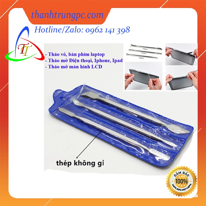 Bộ 3 Dụng Cụ Tháo, Tách, Nạy Màn Hình Điện Thoại, Ipad, LapTop,...