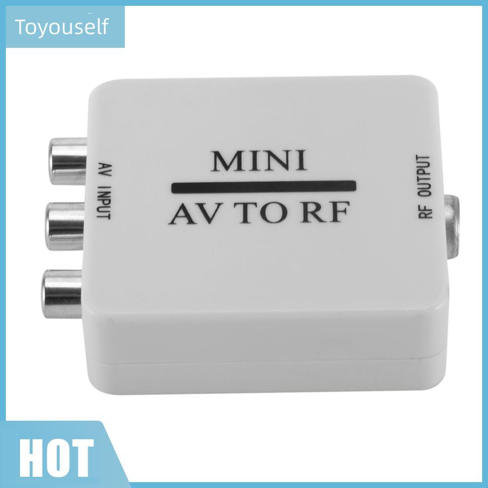 Bộ Chuyển Đổi Av Sang Rf Video Mini Hd 67.25 / 61.25mhz | BigBuy360 - bigbuy360.vn