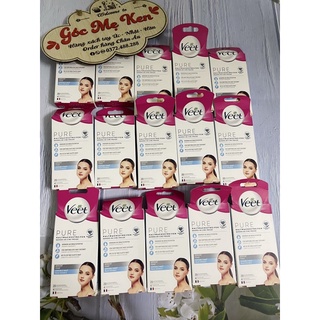 Miếng dán tẩy lông mặt Veet (đủ bill bay air)