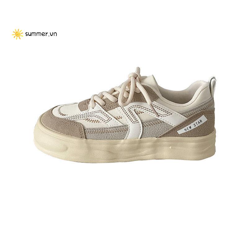 Giày Thể Thao Đế Dày Phong Cách Hàn Quốc Thời Trang Mới 2022 Cho Nữ