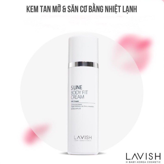 [ HÀNG CHÍNH HÃNG ] Kem tan mỡ,săn cơ bằng công nghệ nhiệt lạnh - Lavish H Baby ( Korea )