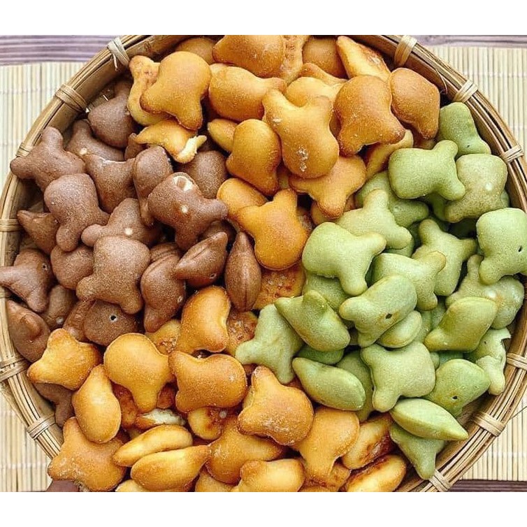 Bánh gấu nhân kem mix 3 vị Thiên Hồng, chùm ngây, cafe