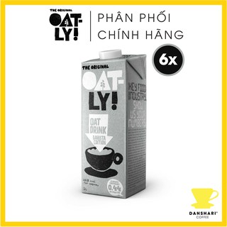 Sữa Yến Mạch Oatly Oat Milk Barista Edition nhập khẩu từ Thủy Điển 6 x 1L