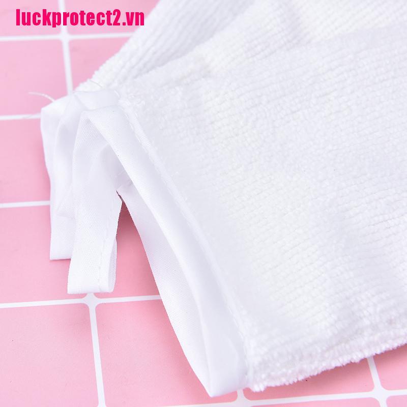 H&L reusable microfiber facial cloth face towel makeup remover cleansing glove tools